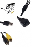 USB+AV/TV-Out Data kabel pro Sony řady-T