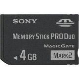 Zrychlená paměťová karta Memory Stick Pro Duo MARK II 4 GB