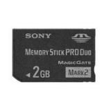 Paměťová karta Memory Stick Pro Duo 2GB