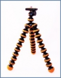 17 cm flexi stativ oranžový