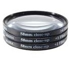 MAKRO SET ČOČKA 72mm 1X/2X/4X 3 filtry