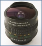Zenitar 16mm f2.8 Fisheye pro Nikon