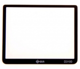 Lina/GGS ochranný kryt LCD z optického skla pro Nikon D3100