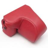 Kožené pouzdro LCS-ELC7B) pro SONY NEX-7 Červené