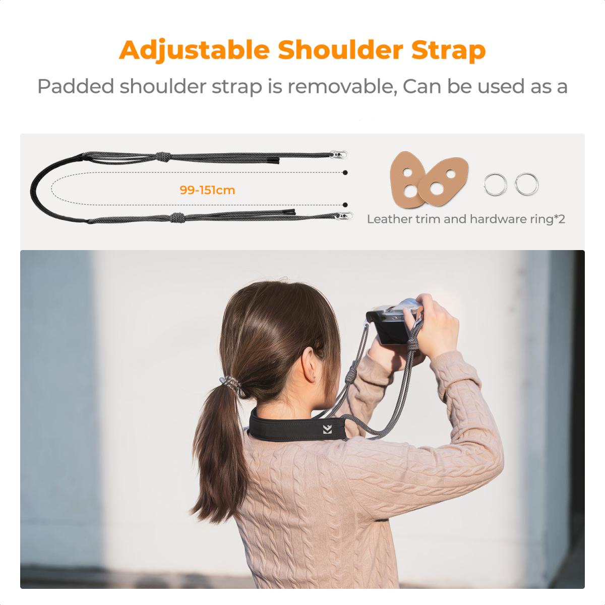 K&F Concept foto brašna Urban Wander U11 Sling Bag 5L černá