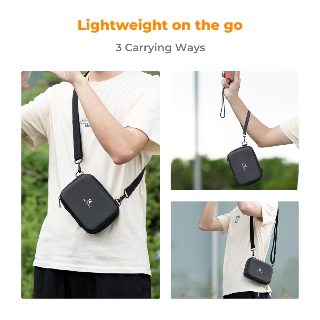 K&F Concept voděodolné pouzdro na fotoaparát Urban Wander 07 Sling bag 1L černá