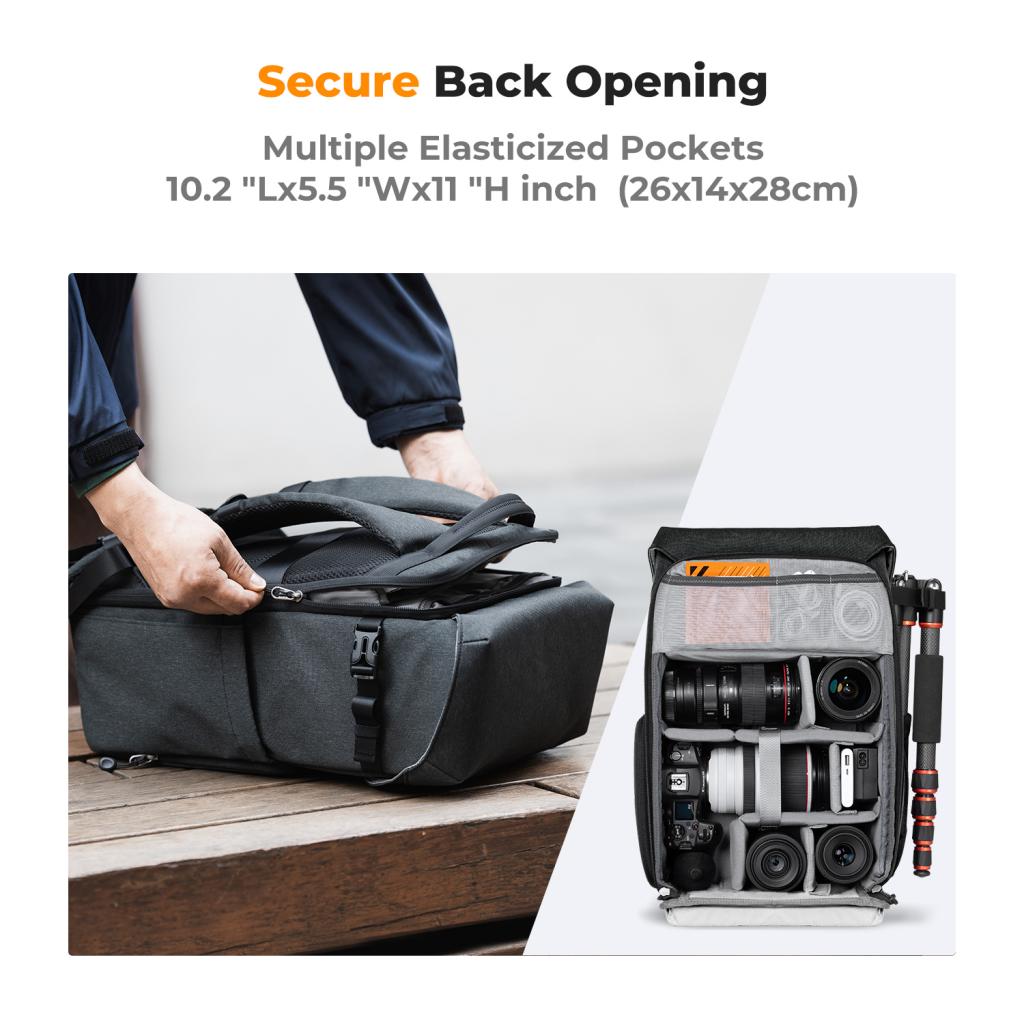 K&F Concept cestovní fotobatoh 20l KF13.066v14