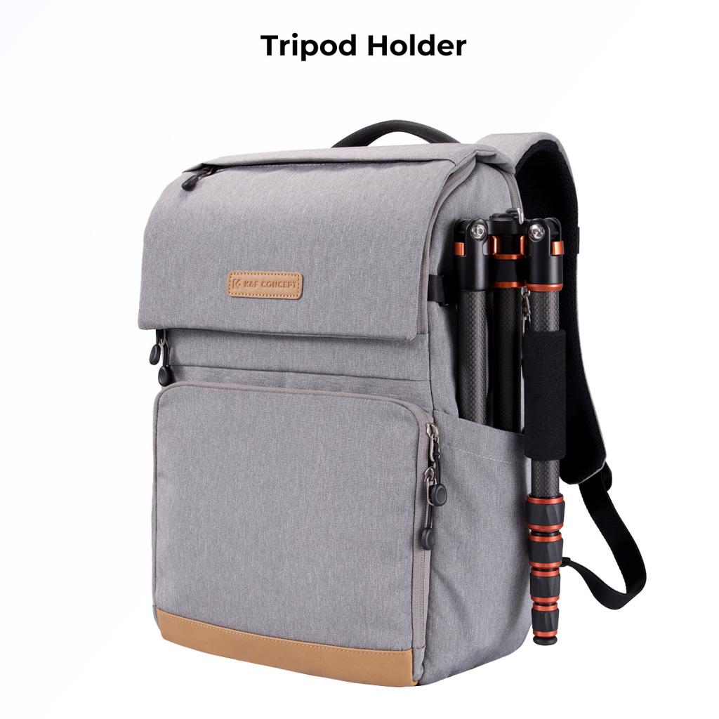 K&F Concept elegantní foto batoh 22L Nature Wander 11 šedá