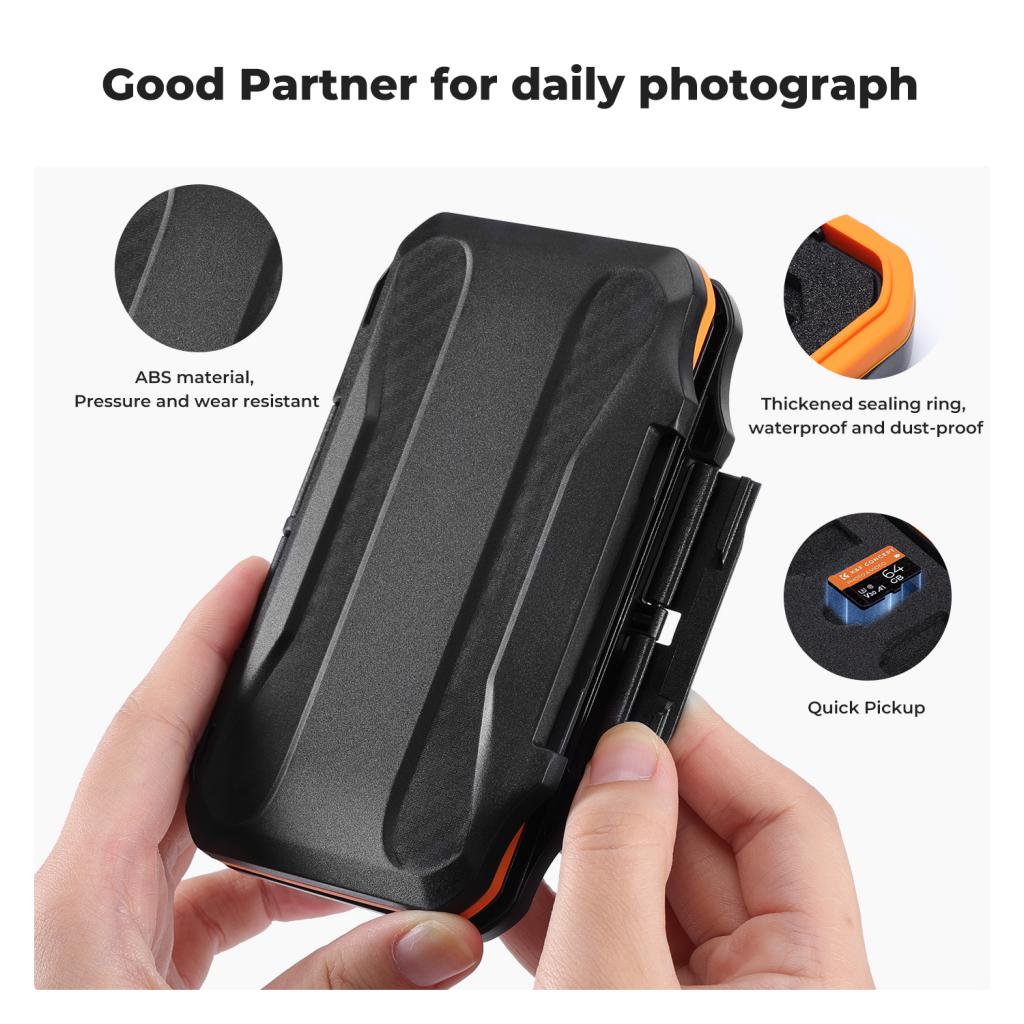 K&F Concept pouzdro na paměťové karty s 28 přihrádkami