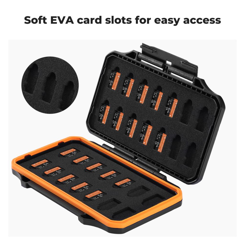 K&F Concept pouzdro na paměťové karty s 28 přihrádkami