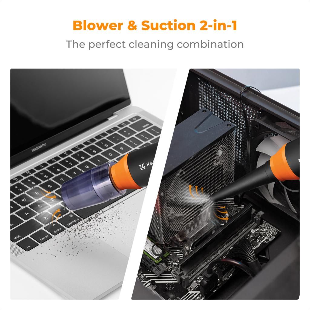 K&F Concept Elektrický vzduchový ofukovač 14v1