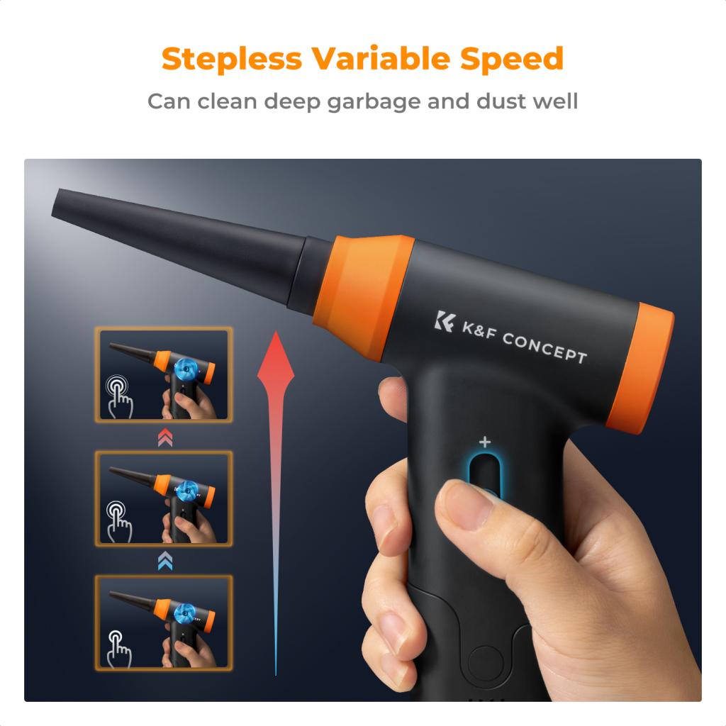 K&F Concept Elektrický vzduchový ofukovač 14v1