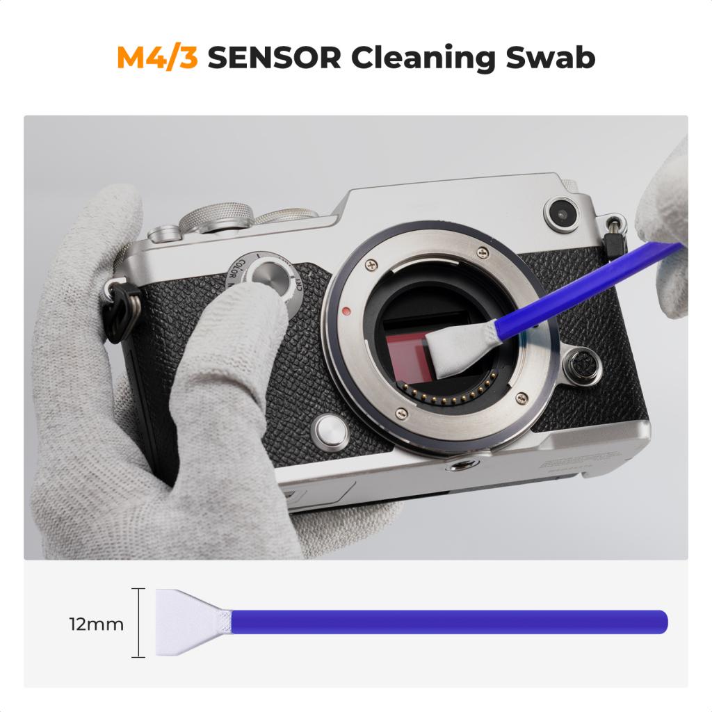 K&F Concept sada čistících špachtlí pro snímače micro 4/3, 10 kusů