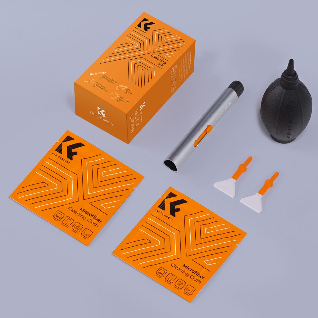 K&F Concept čistící sada pro fotoaparáty Full Frame 6v1