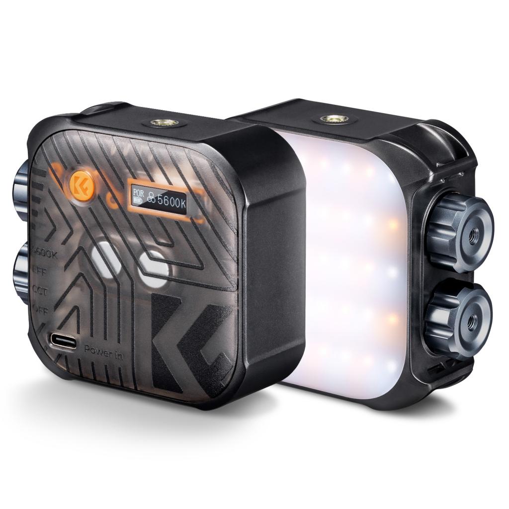 K&F Concept přídavné světlo Bi-Color LED 2500K-9900K černé