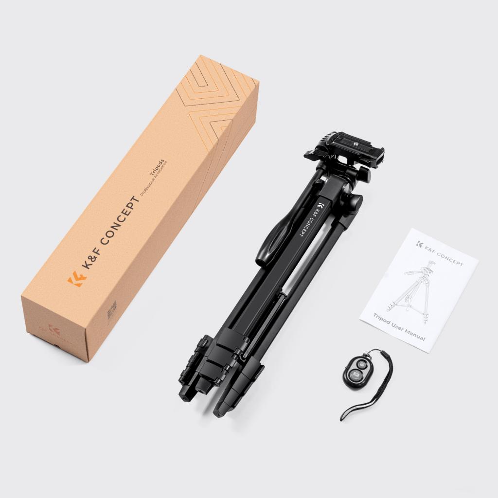 K&F Concept základní fotografický stativ o výšce až 150cm