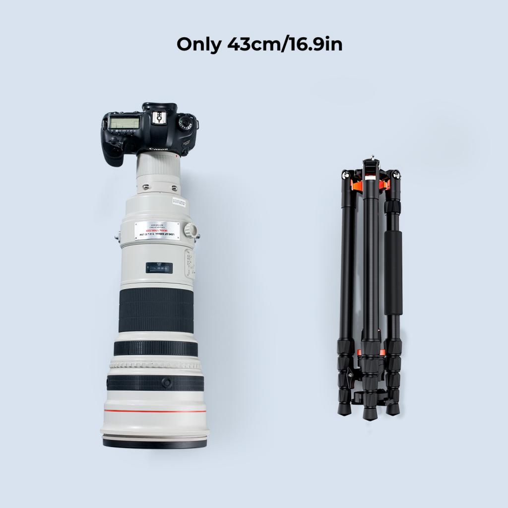 Kompaktní foto a video stativ s kulovou hlavou K&F Concept K255A4+BH-28L