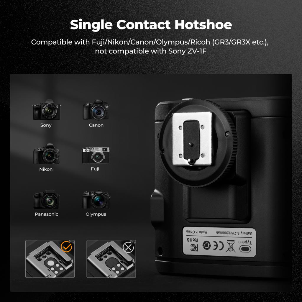 K&F Concept univerzální malý fotoblesk KF-M01