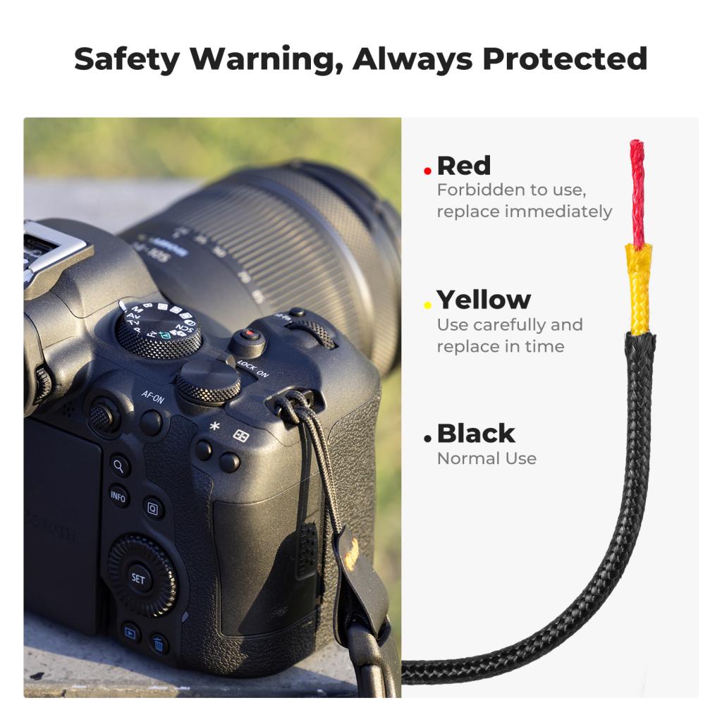 K&F Concept široký neoprenový rychloodepínací fotopopruh