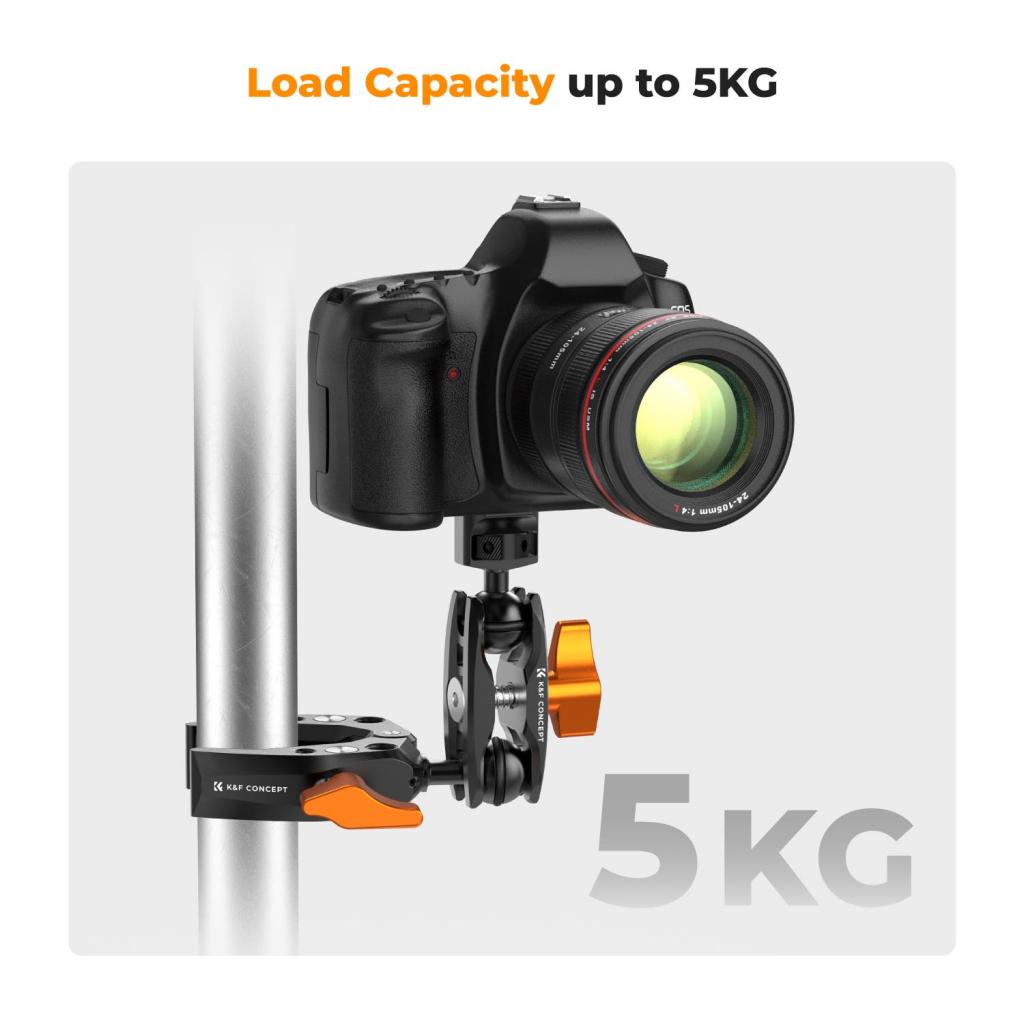 Krátký duální Magic Arm 1/4" K&F Concept MS14