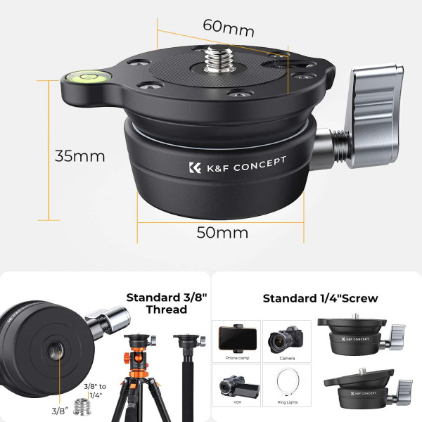 K&F Concept Nivelační základna LB-60