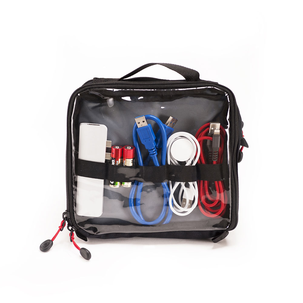 Organizér na kabely Caruba Cable Bag M double sided