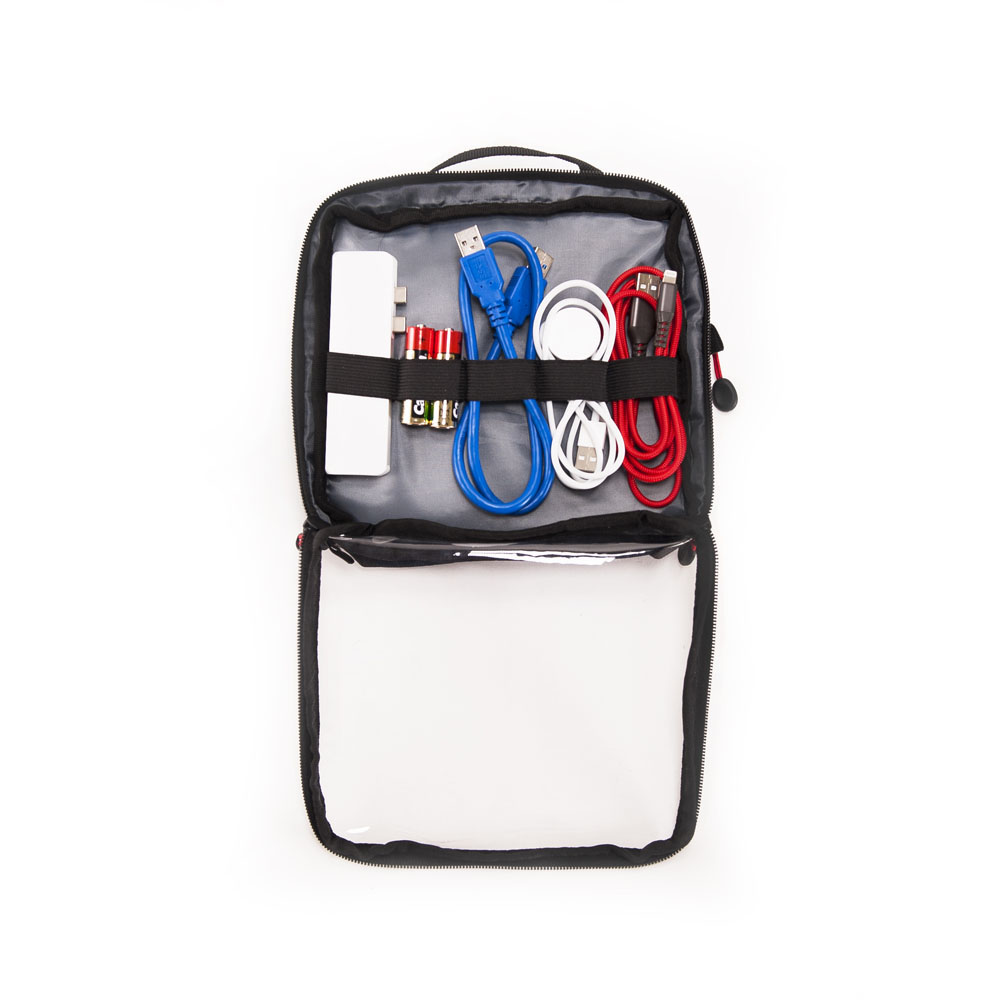 Organizér na kabely Caruba Cable Bag M double sided