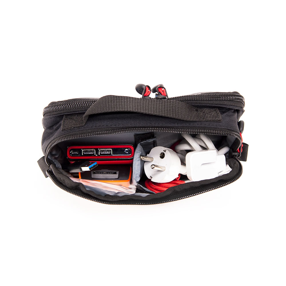 Organizér na kabely Caruba Cable Bag M double sided