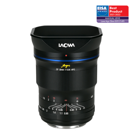 Laowa Argus 33 mm f/0,95 CF APO pro Nikon Z + dárek UV filtr zdarma