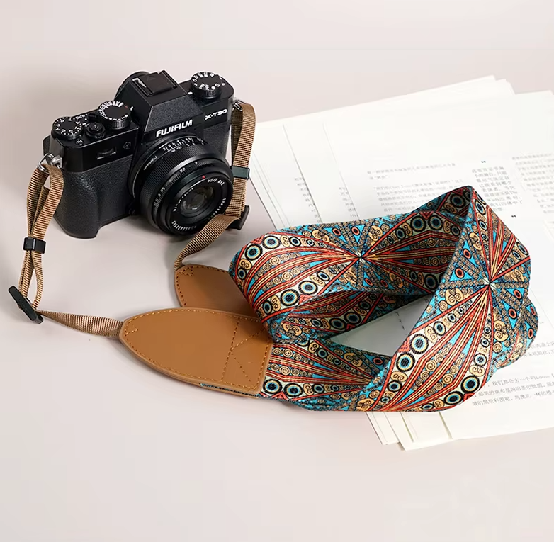 Široký designový foto popruh Lynca 36