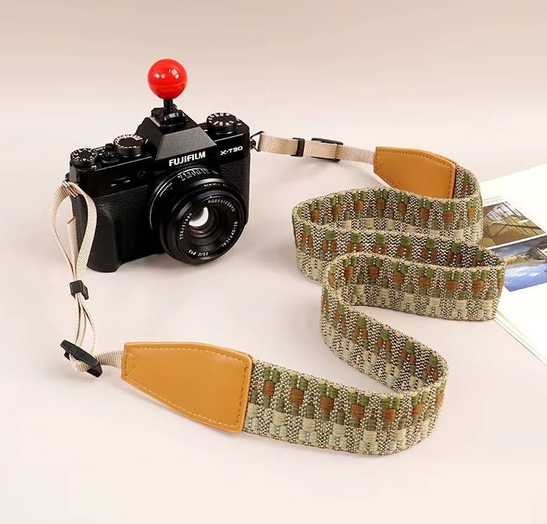 Oboustranný Prošívaný designový foto popruh Lynca 41