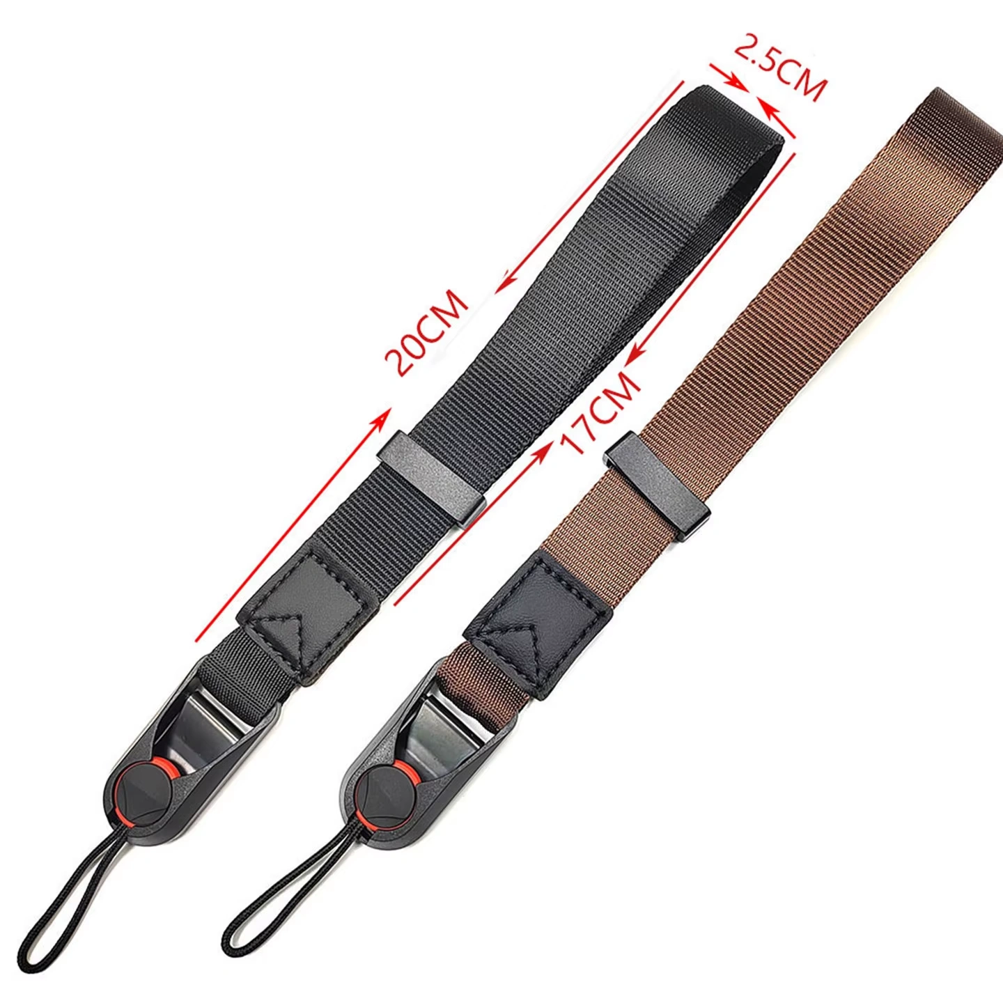 Univerzální poutko na ruku pro fotoaparát nebo telefon, s rychloupínáním, černý