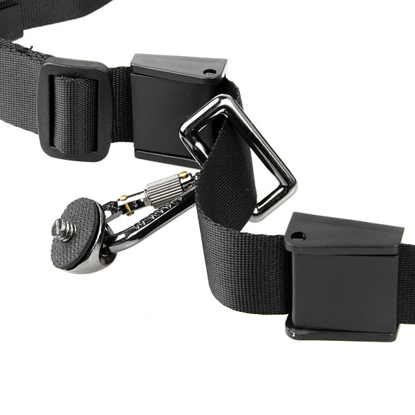 Univerzální černý popruh na fotoaparát Quick Strap