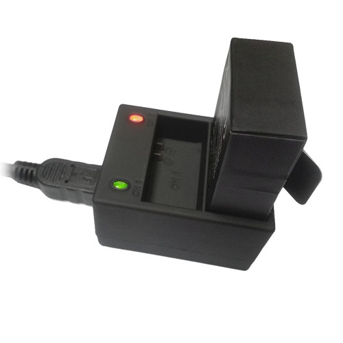 USB nabíječka pro 2 akumulátory pro kamery GoPro 4