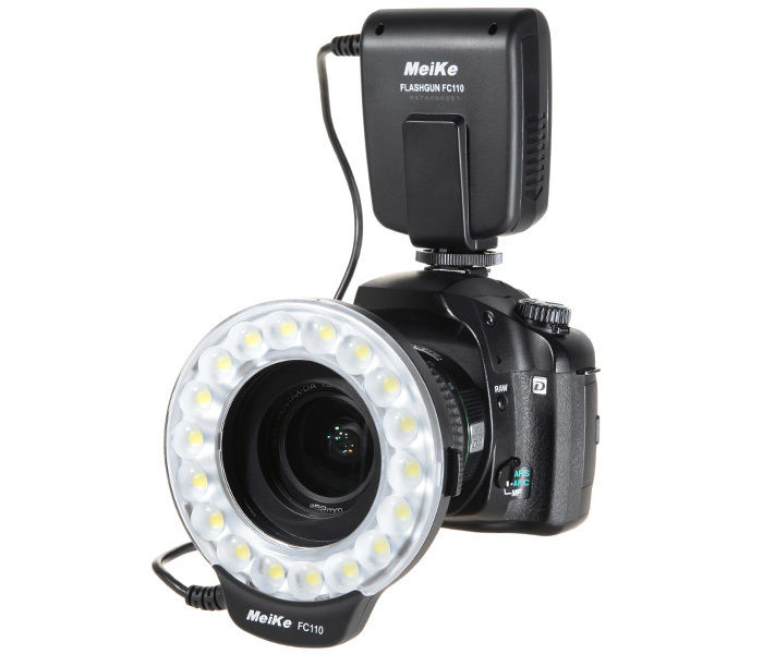Makroblesk Meike FC-110 macro blesk pro Nikon