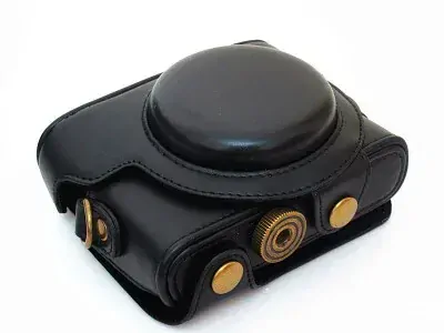 Kožené pouzdro pro Sony RX100 II/III/IV/V/VI/VII černé