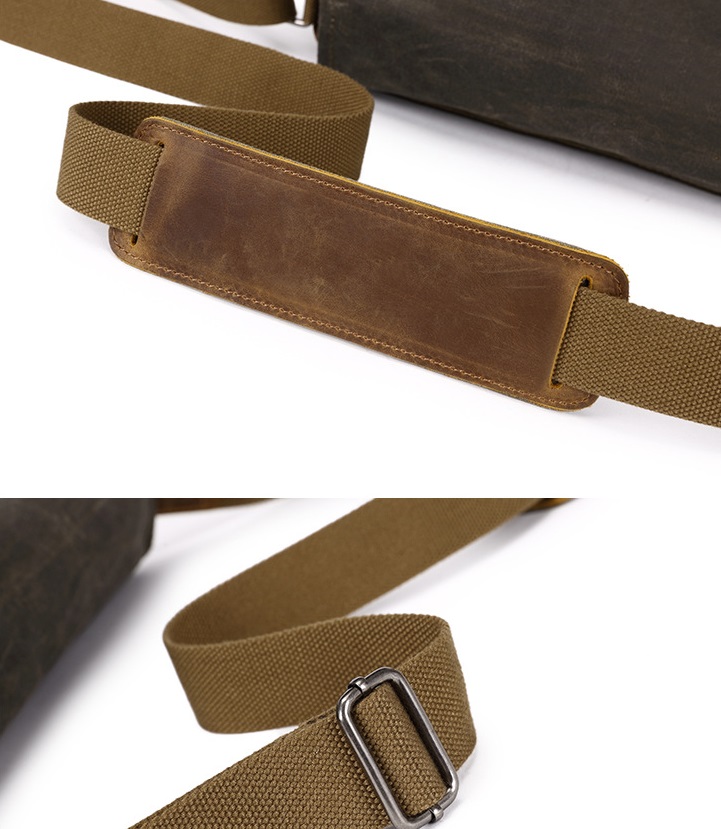 Stylová retro foto brašna Vagabund hnědá