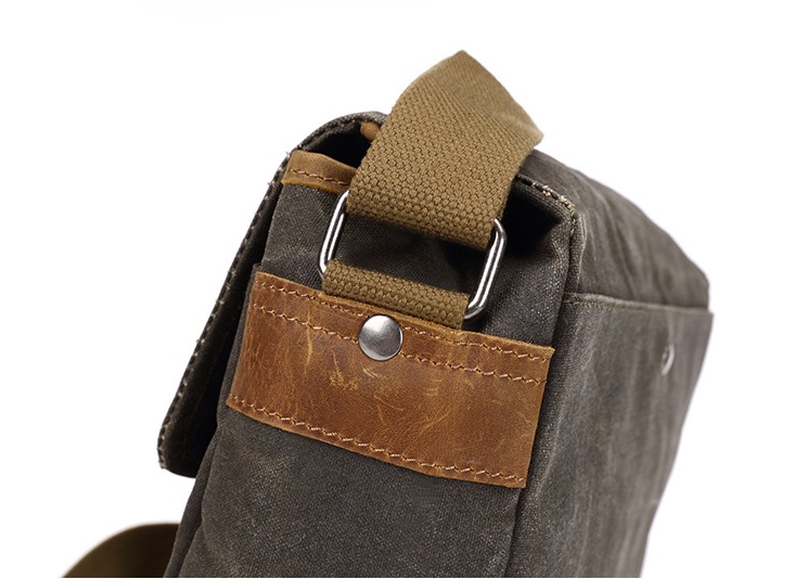 Stylová retro foto brašna Vagabund modrá