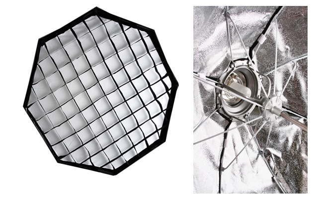 Otočný softbox Bowens oktagon 120 cm s voštinou