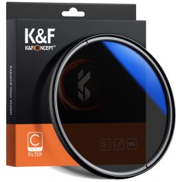 K&F Concept HMC CPL polarizační filtr blue coated 62 mm