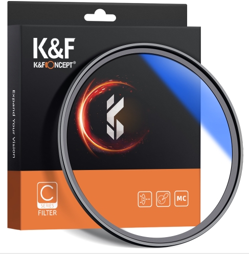 K&F Concept HMC UV ochranný filtr blue coated 77 mm