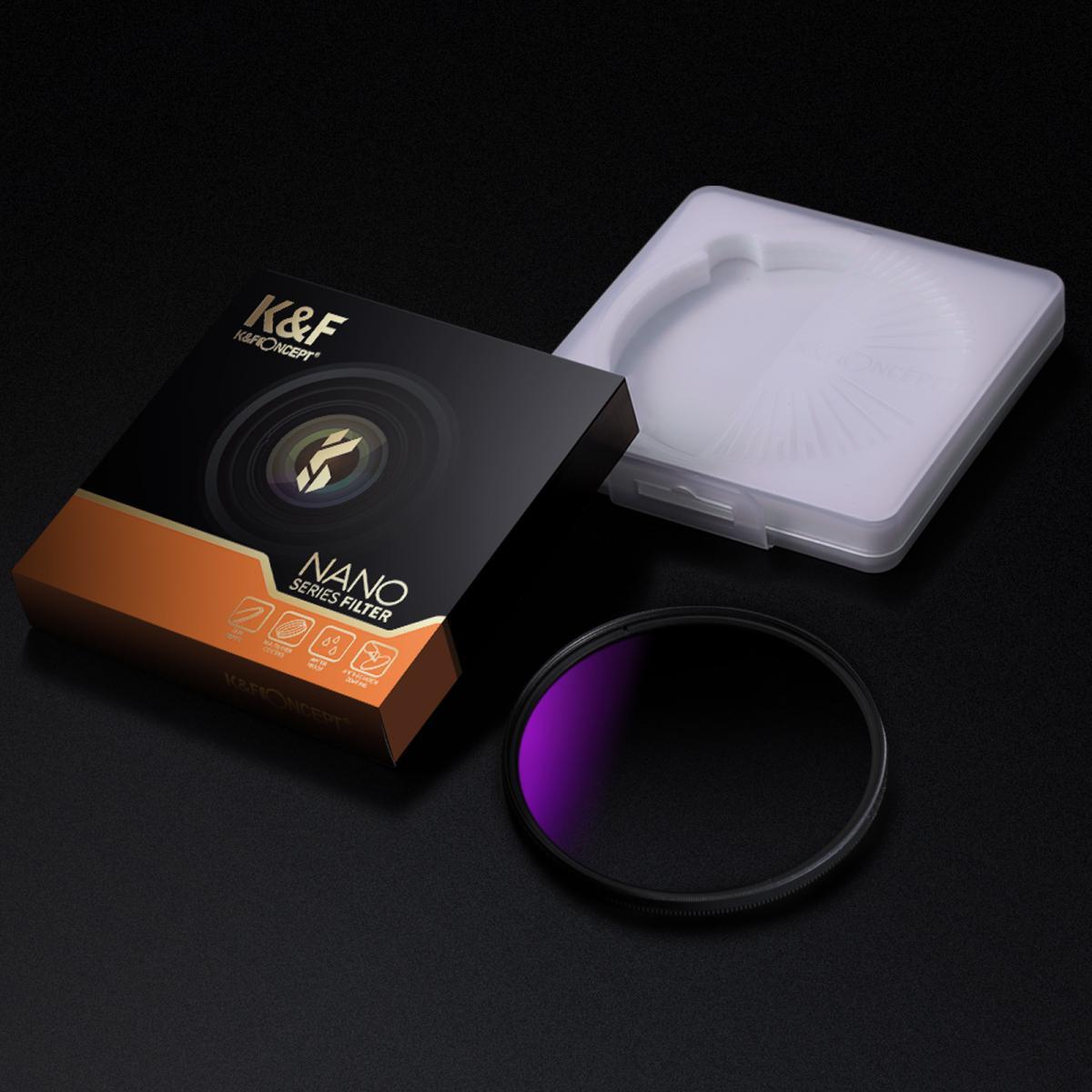 K&F Concept přechodový filtr MRC Nano-X Soft GND8 - 77 mm