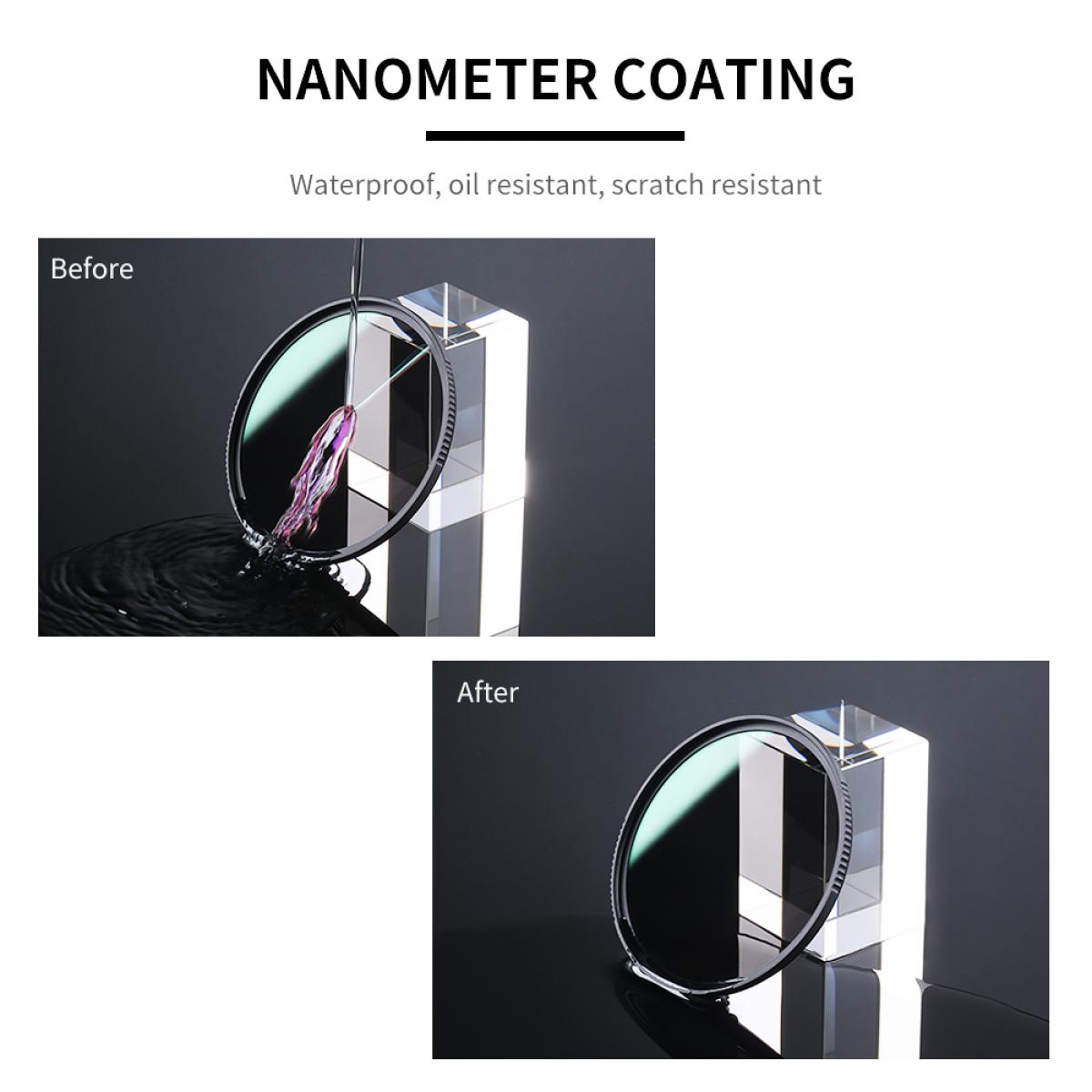 Neutrální šedý filtr K&F Concept NANO-X MRC ND4 slim 55mm