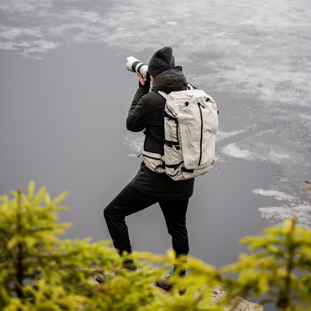 Turistický fotobatoh Wandrd Fernweh M/L Tan Photo Bundle