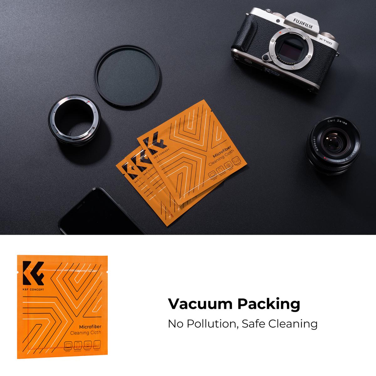K&F Concept set krytky na objektiv 77mm