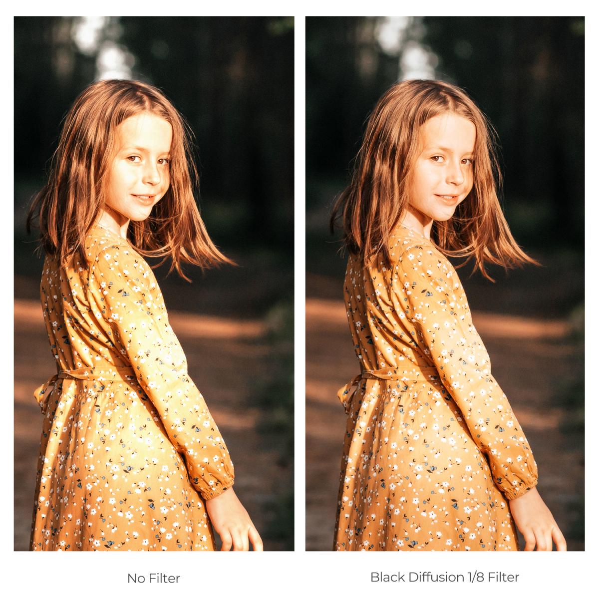 K&F Concept sada filtrů Black Mist 1/4+1/8 +3 utěrky, průměr 67mm