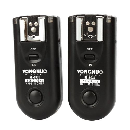 Přijímač/vysílač YONGNUO RF-603 pro Canon pro bezdrátový set RF-603.set 1+1