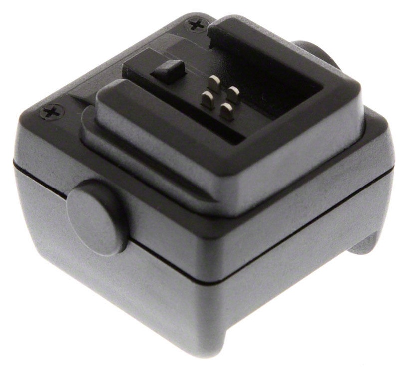 Redukční kostka s hot shoe paticí pro fotoaparáty Sony/minolta