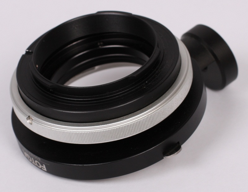 FOTGA Tilt adaptér ze Sony NEX na Canon objektivy