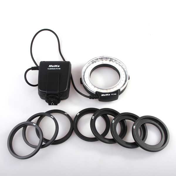 Makroblesk Meike FC-100 macro blesk pro Canon